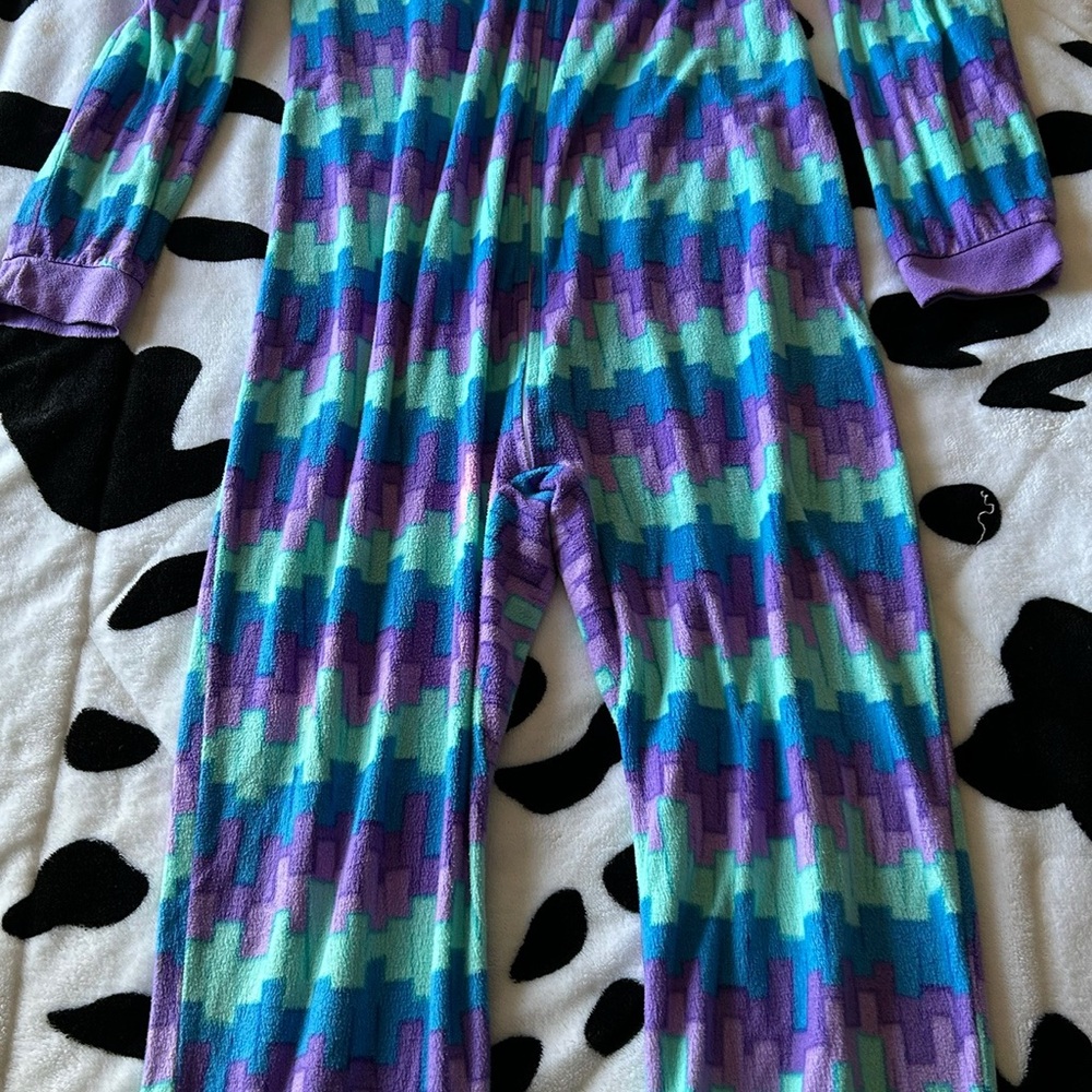 Colorful Geometric Patterned Jumpsuit